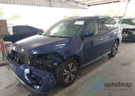 2019 Nissan Pathfinder Sl z USA, uszkodzony, nr VIN 5N1DR2MN7KC605624